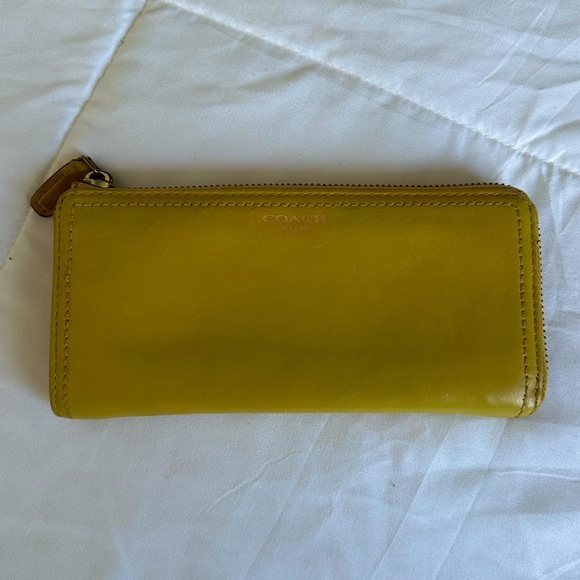 Coach Leather Wallet - Picture 1 of 4